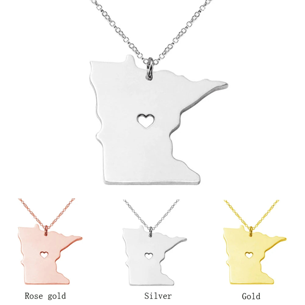 Minnesota State Necklace (does not count toward registration)