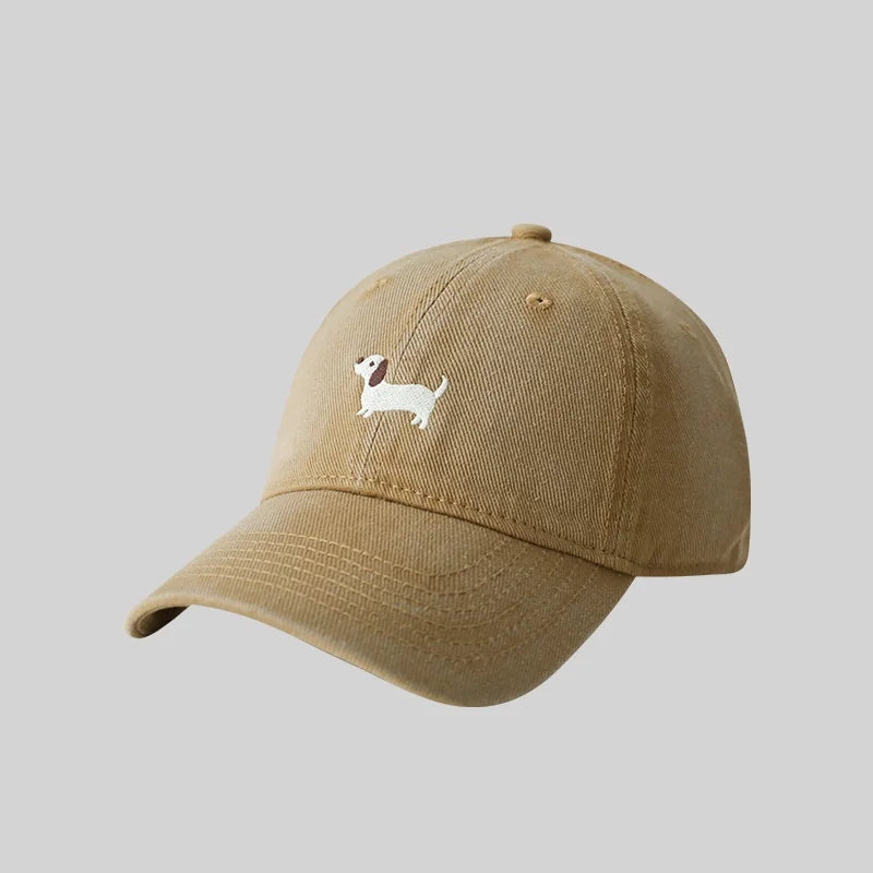 Dachshund Embroidery Baseball Hat