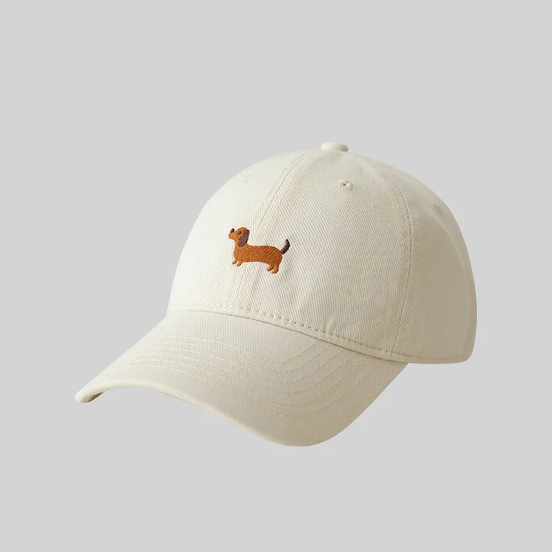 Dachshund Embroidery Baseball Hat