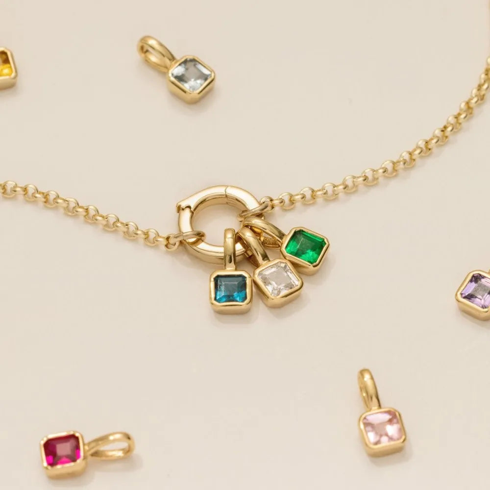 Classic Birthstone Charms