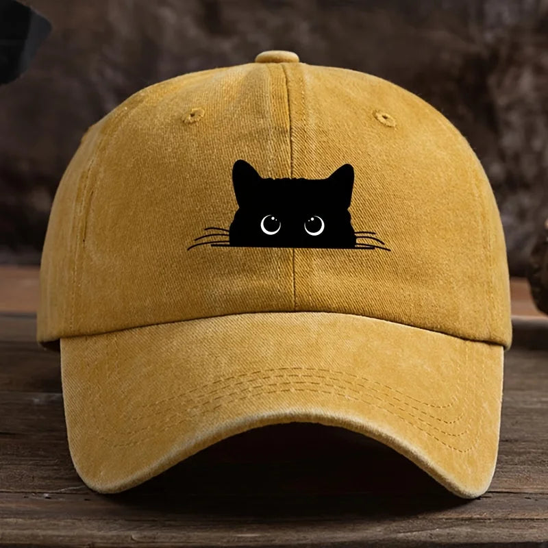 Black Cat baseball cap