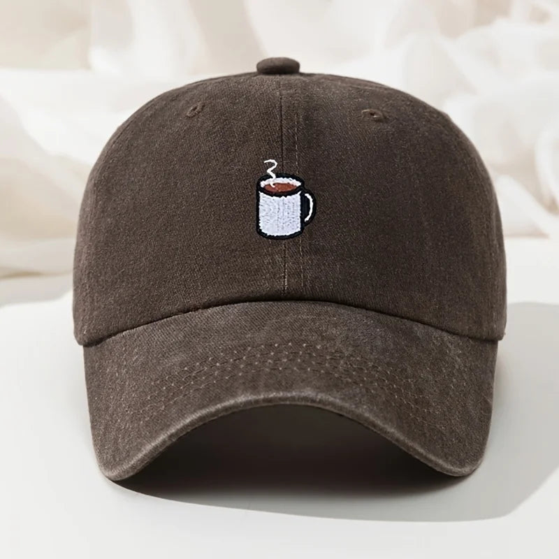Retro Cup embroidered hat