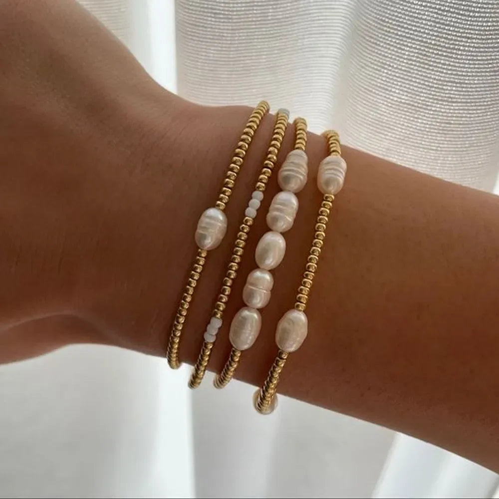 Cape Pearl Bracelet Set