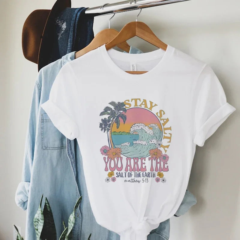 Vintage Stay Salty Tee