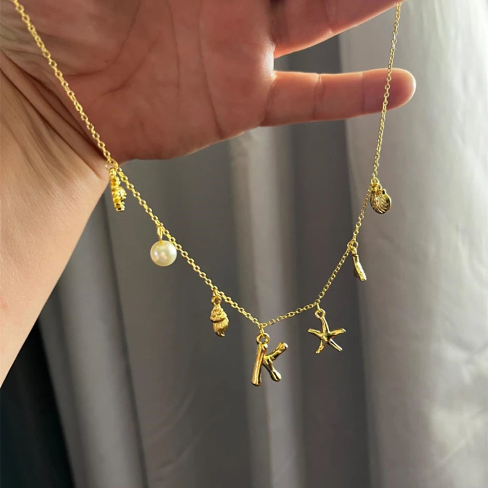 Surfer Girl Charm | Initial Choker