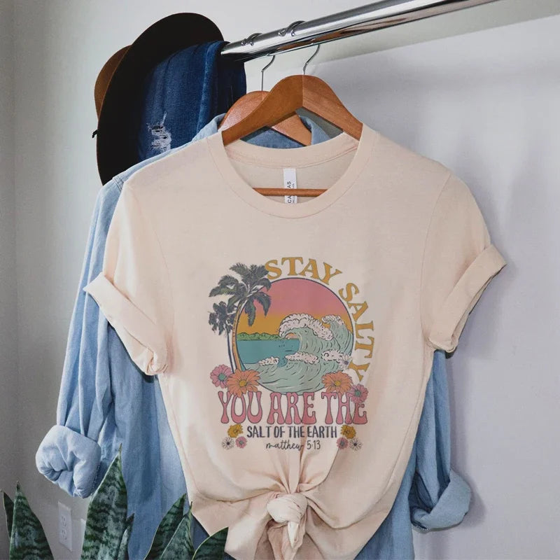 Vintage Stay Salty Tee
