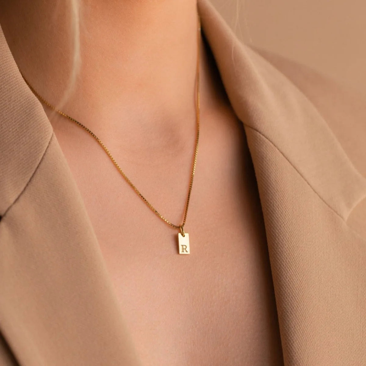 Beachcomber Initial Necklace