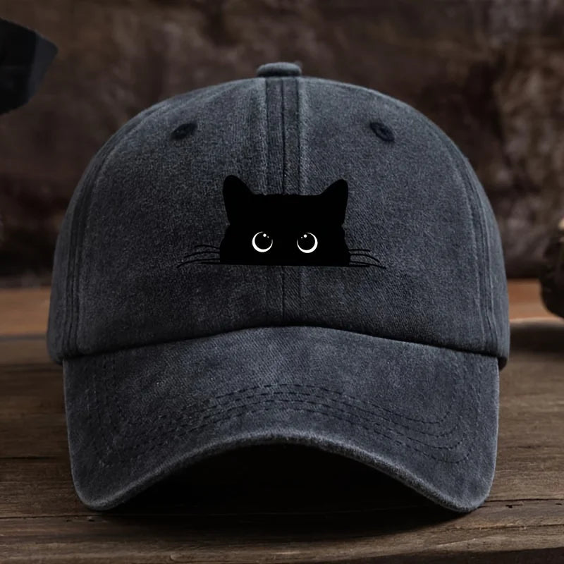 Black Cat baseball cap