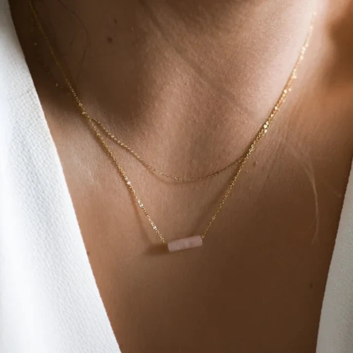 Wren Stone Pillar Necklace