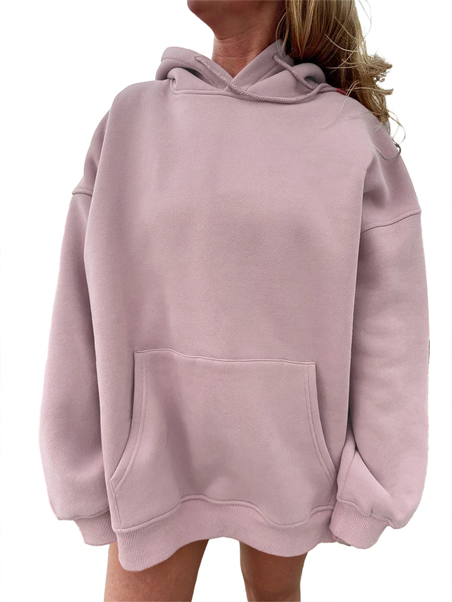 Embroidered Vintage Van Oversized Hoodie