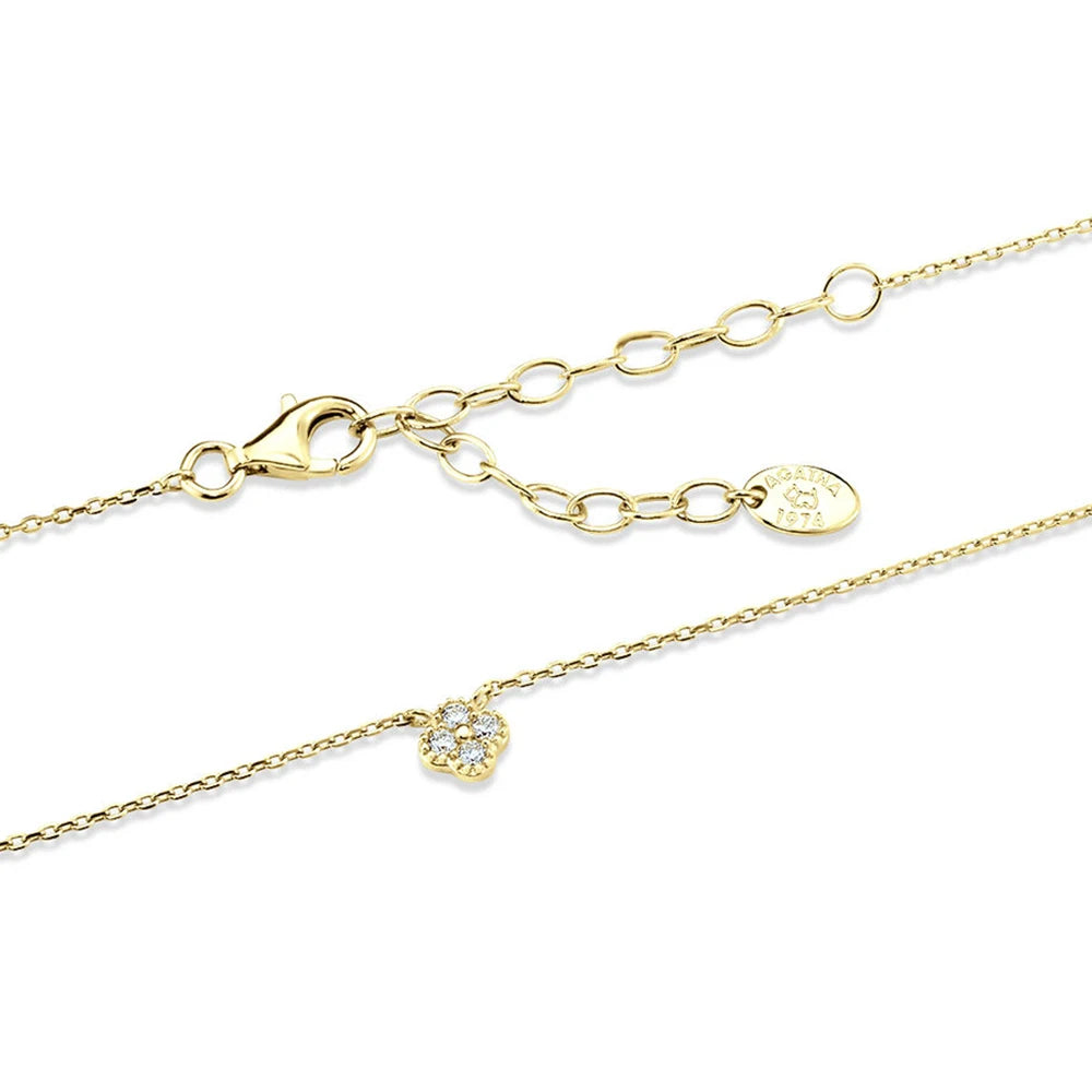 Roxy Clover Crystal Pave