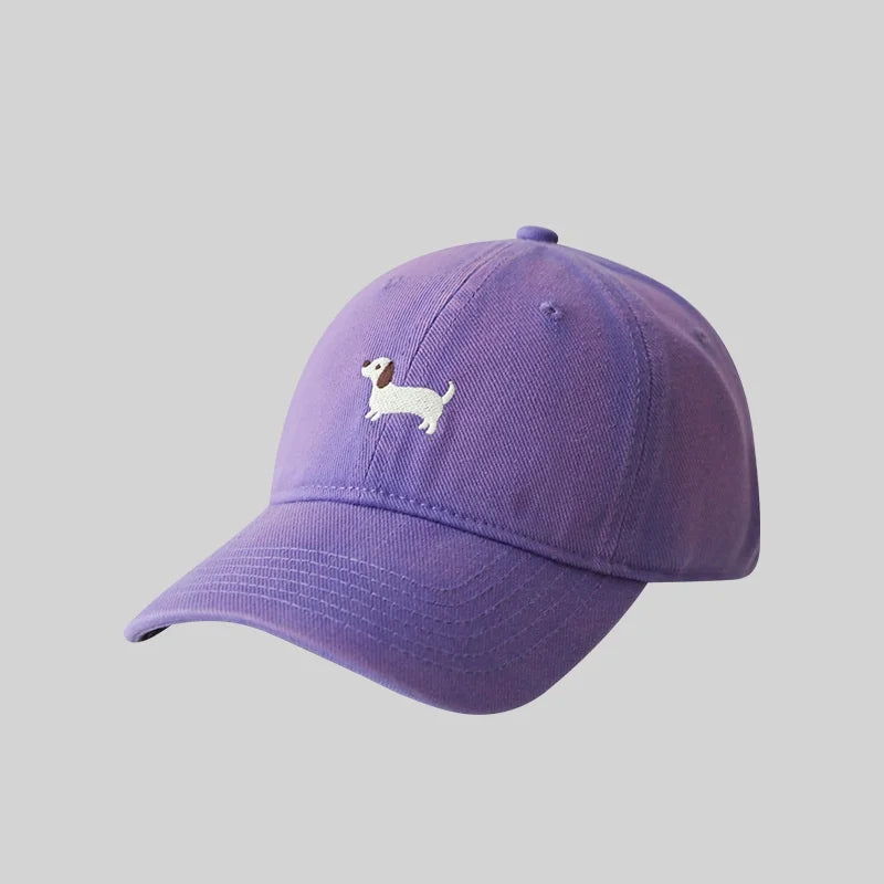 Dachshund Embroidery Baseball Hat