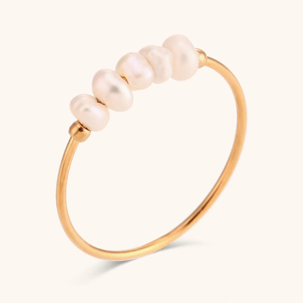 Dainty Freshwater Pearl Ring