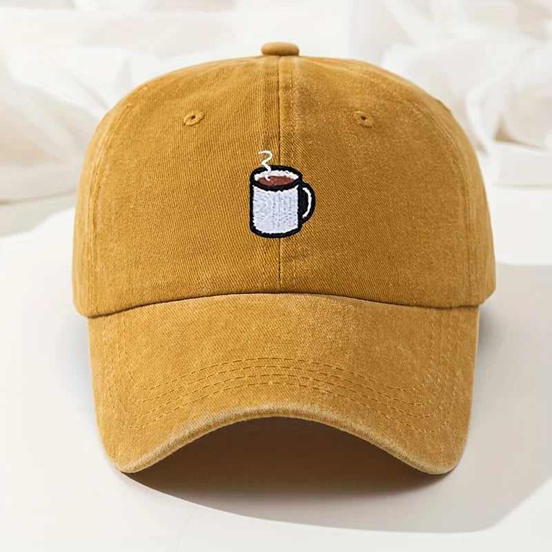 Retro Cup embroidered hat