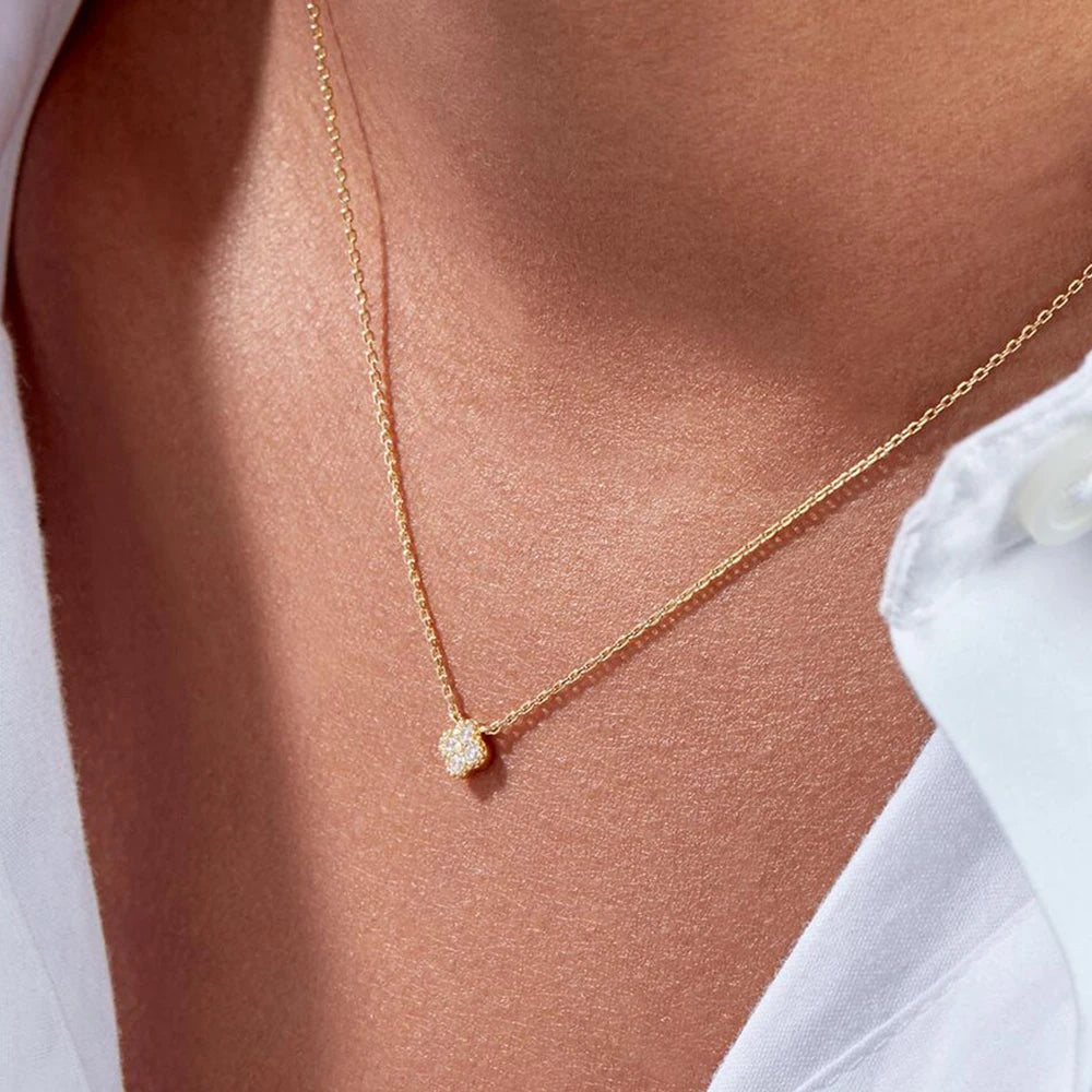 Roxy Clover Crystal Pave