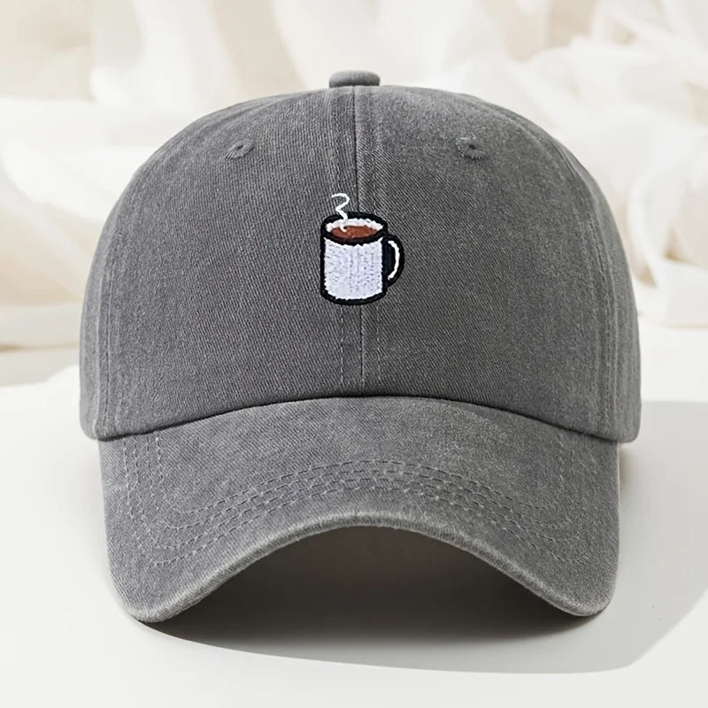 Retro Cup embroidered hat