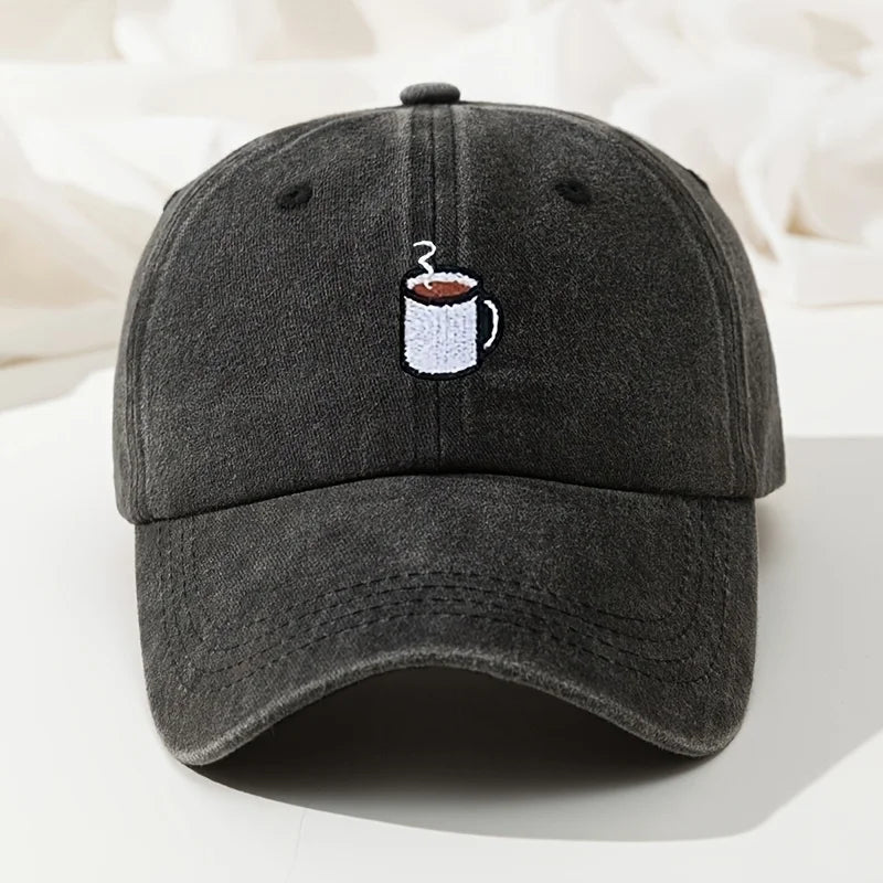 Retro Cup embroidered hat