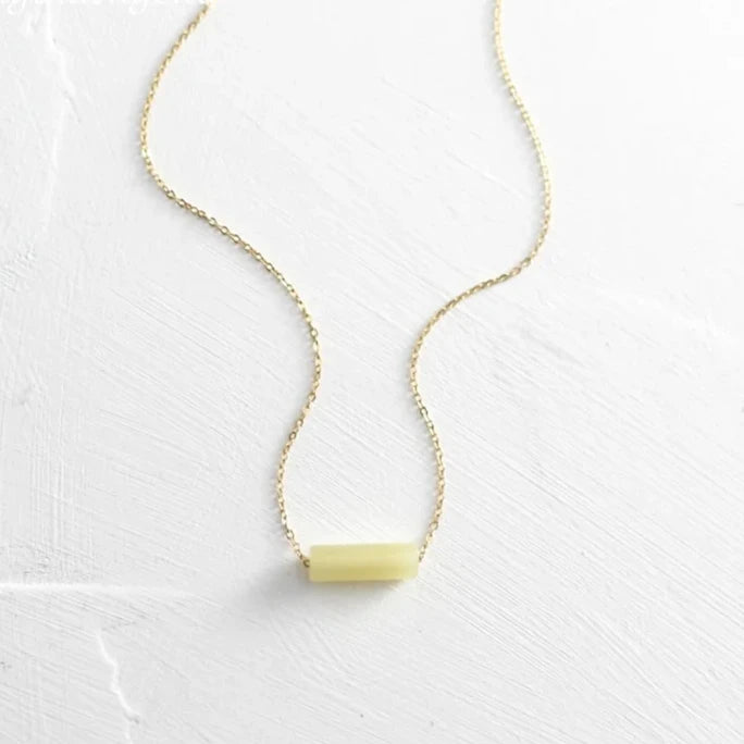 Wren Stone Pillar Necklace