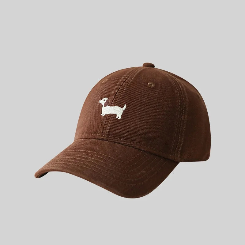 Dachshund Embroidery Baseball Hat