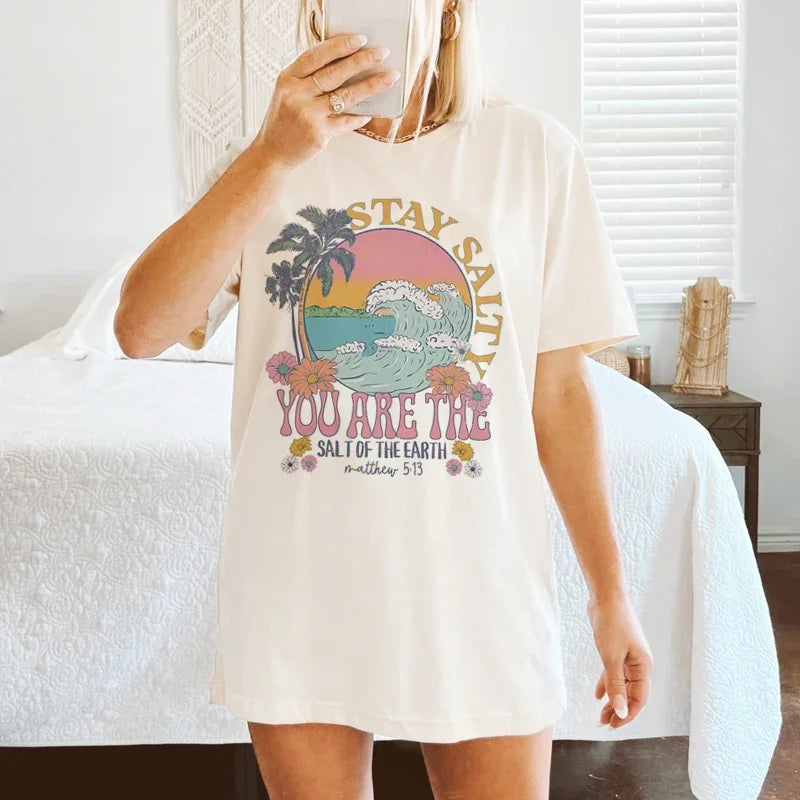 Vintage Stay Salty Tee