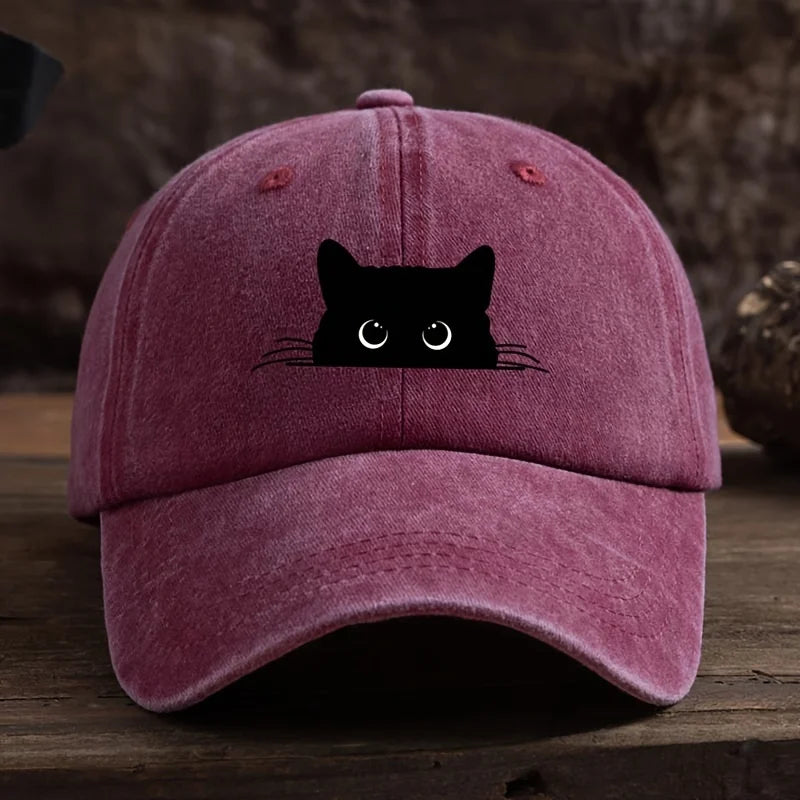 Black Cat baseball cap