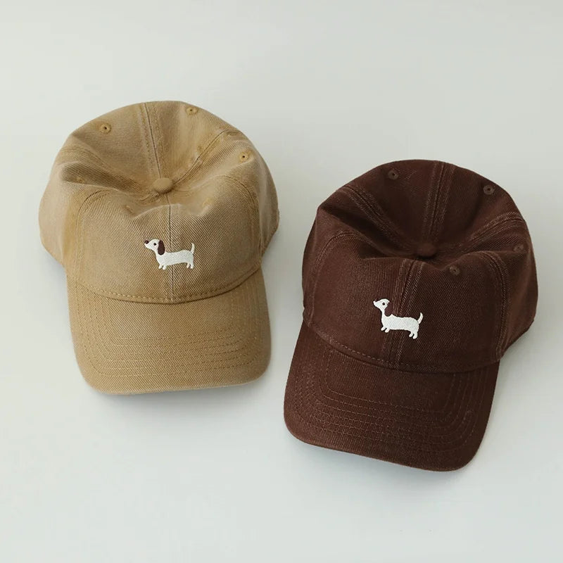 Dachshund Embroidery Baseball Hat