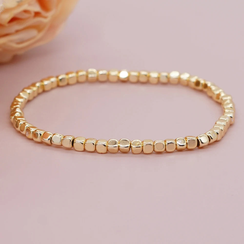 Day Glow - Hematite Stone Bracelet
