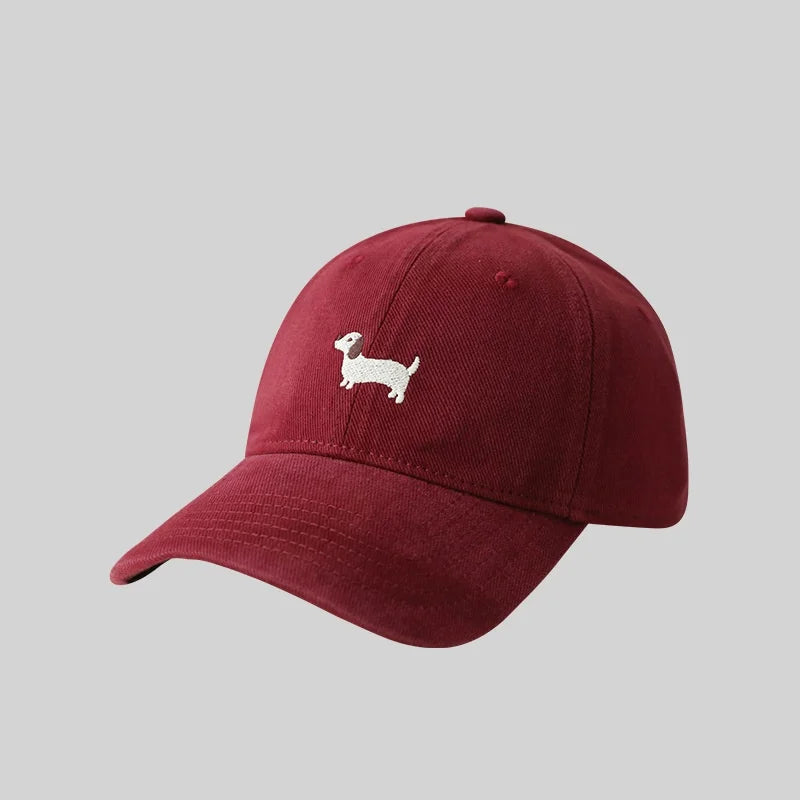 Dachshund Embroidery Baseball Hat