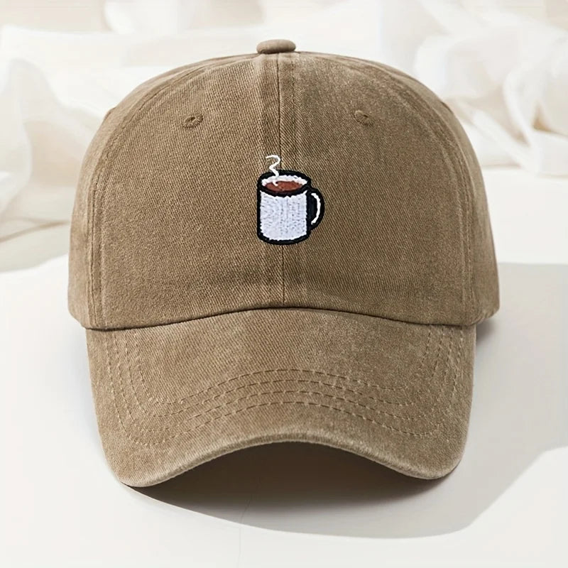 Retro Cup embroidered hat