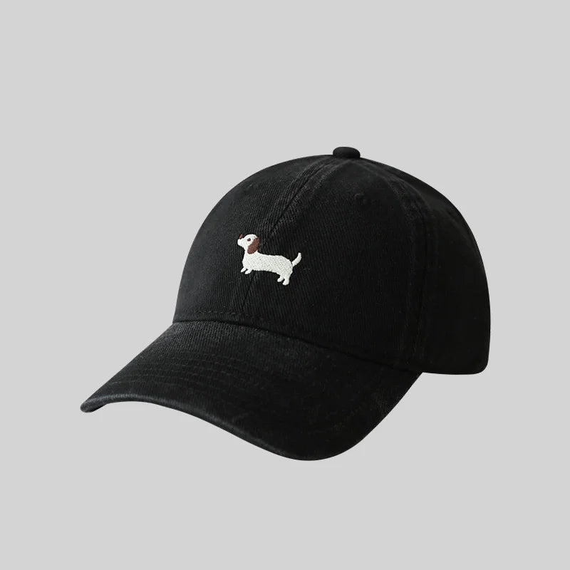 Dachshund Embroidery Baseball Hat