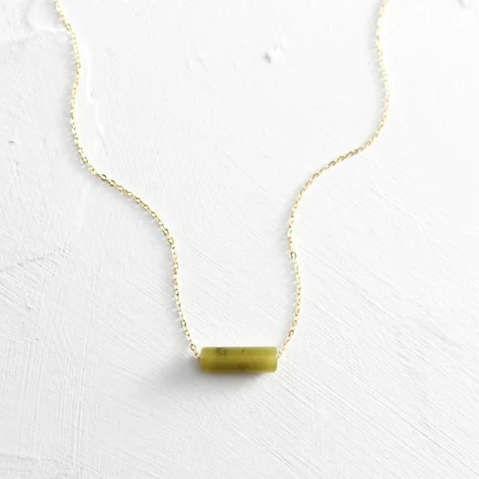 Wren Stone Pillar Necklace