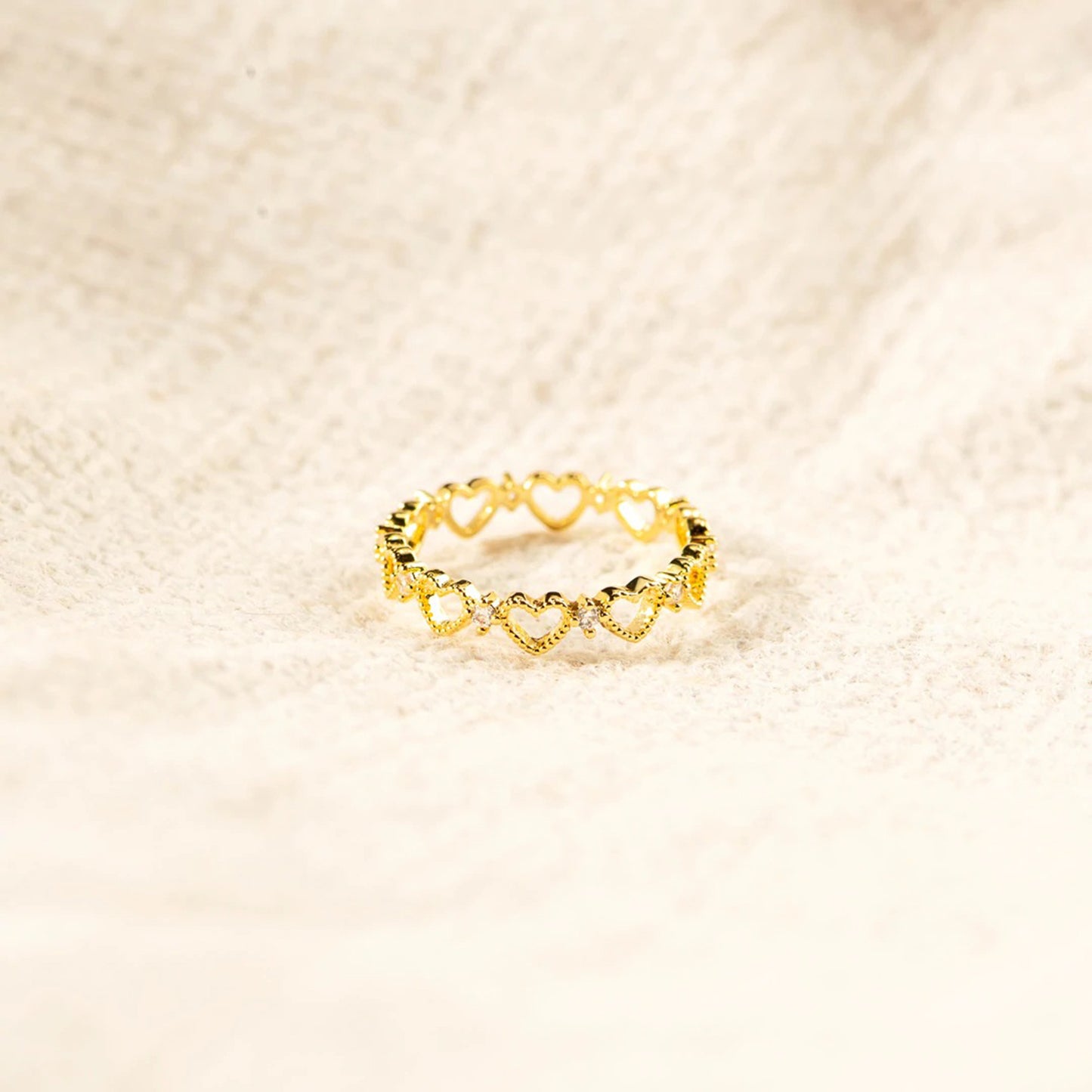 Lots of Love Hearts Ring