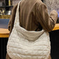Large Quilted Shoulder Bag
