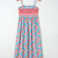 Sky Blue Bohemian Cooling Maxi Dress