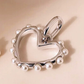 Pearl Heart Charm