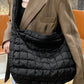Large Quilted Shoulder Bag