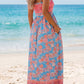 Sky Blue Bohemian Cooling Maxi Dress