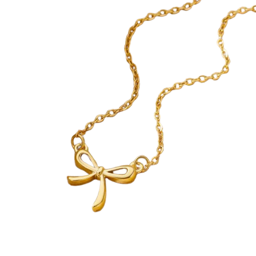 Rayne Bow Necklace