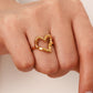 Heart-Shaped Ring