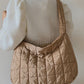 Large Quilted Shoulder Bag