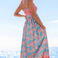 Sky Blue Bohemian Cooling Maxi Dress