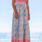 Sky Blue Bohemian Cooling Maxi Dress