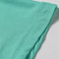 Mint Green Raw Edge Patch Pocket Oversized Top and Shorts Set