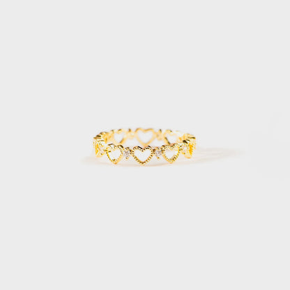 Lots of Love Hearts Ring