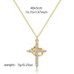 Crown & Cross Necklace
