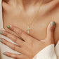 Crown & Cross Necklace