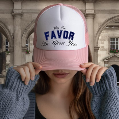 May His Favor Be Upon You - Pink & White