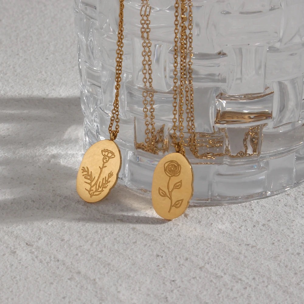 Flower Power | Birth Flower Necklace