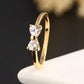 Bow-Tique Crystal Ring