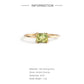 Light Green Crystal Ring